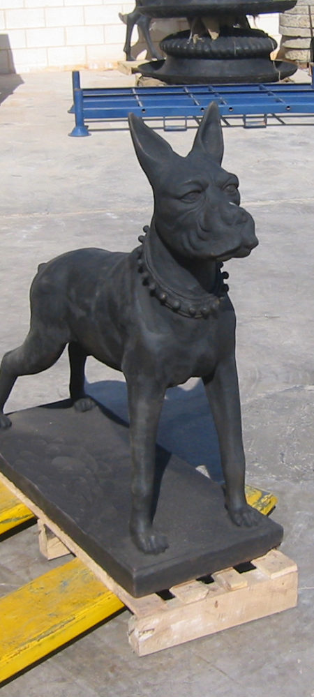 Estatua perro para jardín Y-444b