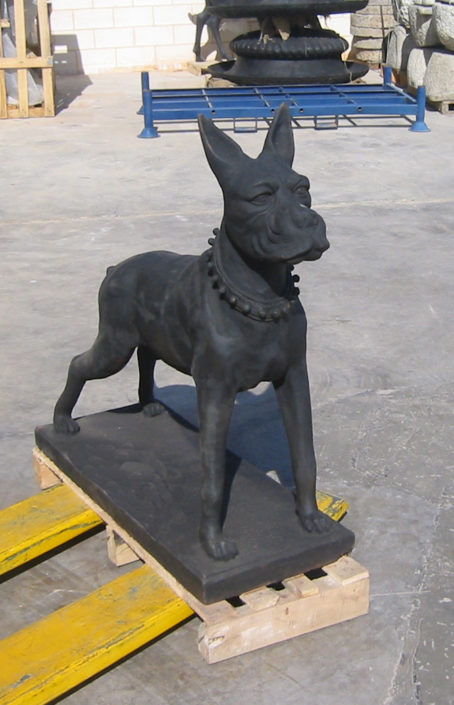 Estatua perro para jardín Y-444b