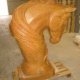Cabeza de caballo mármol