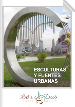 Esculturas y fuentes urbanas