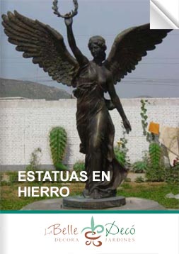 Estatuas en hierro fundido