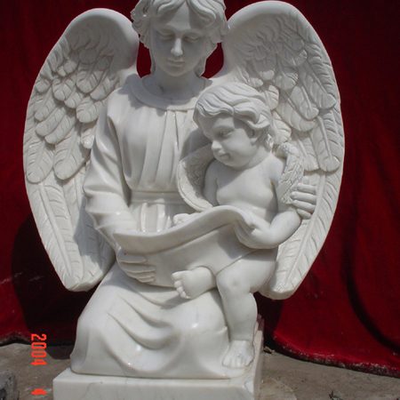 Estatua de jardín angel