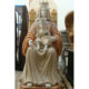 Estatua de jardín Virgen María con niño Jesús