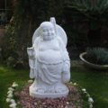 Estatua buda jardín