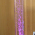lámpara decoración burbujas colores rosa